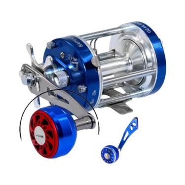 Imagem de Carretilha De Pesca De Tambor Para Mão Esquerda/Direita 2+1BB Para Águ