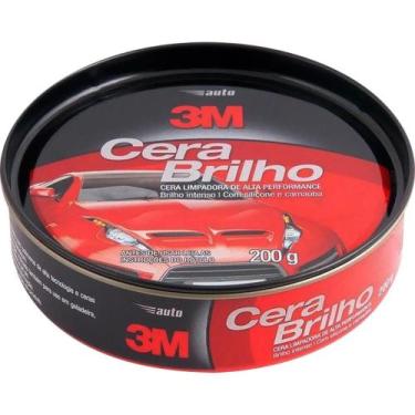 Imagem de Cera Automotiva Auto Brilho Em Silicone E Carnaúba 200g 3m