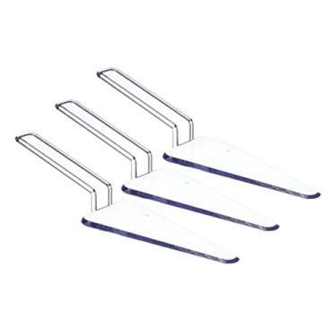 Imagem de Kit 03 Espatula Pá para Bolos Tortas PS Cristal Confeitaria