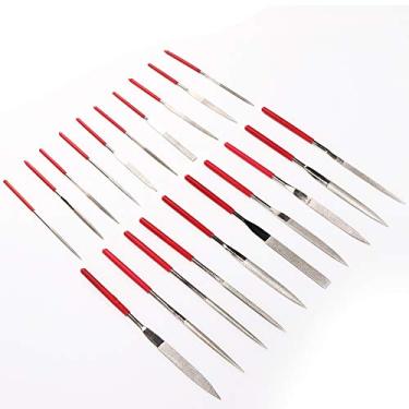 Imagem de Mini limas de agulha, 20 peças de limas de joias para processamento de polimento