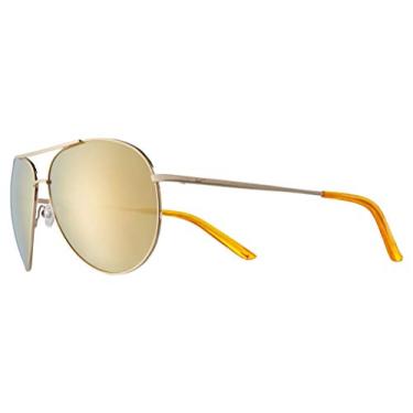 Imagem de Nike Óculos de sol EV1218-751 Chance M armação dourada, marrom com tonalidade de lente espelhada dourada, 61/14/140