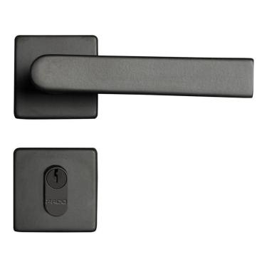 Imagem de Fechadura Zm Concept 414 Porta Externa 40Mm Preta Pado