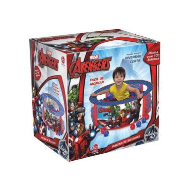 Imagem de Piscina de Bolinhas Avengers  - Líder Brinquedos