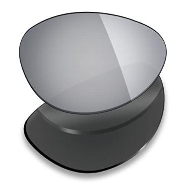 Imagem de Mryok Lentes de substituição polarizadas para Spy Optic Scoop 2 - Titânio prateado