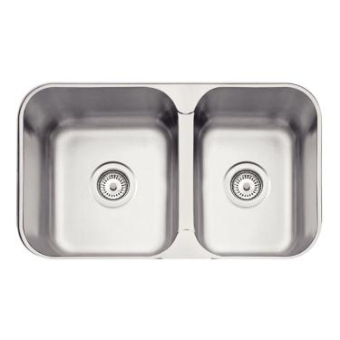 Imagem de Cuba Tramontina Isis 2C 34-28 BS 69x40 94062102 Aço Inox Acetinado