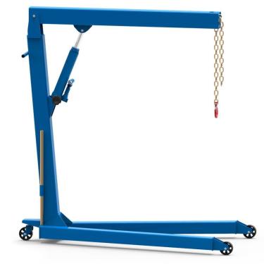 Imagem de Guincho Hidráulico 500Kg Base V Com Rodas De Ferro-Bovenau-G500E