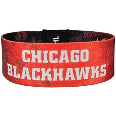 Imagem de NHL Siskiyou Sports Fan Shop Chicago Blackhawks Pulseiras elásticas tamanho único cor de equipe