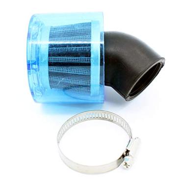 Imagem de YOFMOO 38 mm 39 mm limpador de filtro de ar 45 graus dobra à prova de respingos capa de plástico compatível com 50cc 90cc 110cc 125cc 140cc 200cc motocicleta ATV scooter Quad Go Kart Moped Pit Dirt Racing Bike GY6