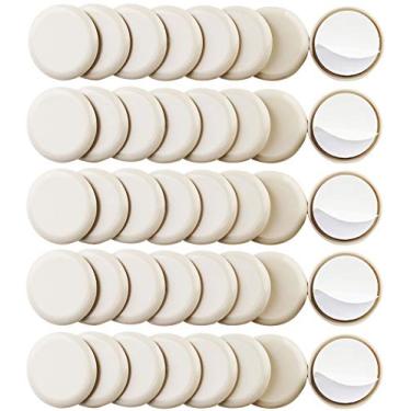 Imagem de 40 peças, deslizadores de carpete autoadesivos para móveis, deslizantes para deslizamento de carpete, deslizamento de móveis autoadesivo, deslizamento de móveis, deslizadores de móveis, deslizadores de móveis, deslizadores de móveis, glides de móveis.