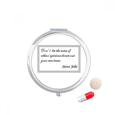 Imagem de Porta-comprimidos Don't Let Others' Opinions Drown You, caixa de armazenamento de remédios