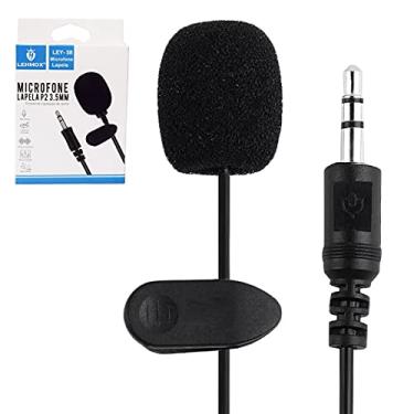 Imagem de Mini Microfone De Lapela Profissional P2, LEHMOX