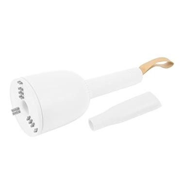 Imagem de Aspirador de Mão Portátil, Carregamento USB Portátil Leve 400pa ABS Mini Aspirador de pó para Carro (Branco)