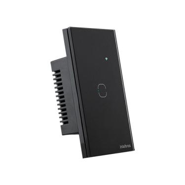 Imagem de Interruptor Tomada 2 Teclas Smart Preto Touch Ews Intelbras