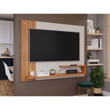 Imagem de Painel para Tv até 50 Polegadas Dunas Off White/Cinamomo