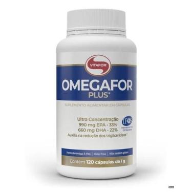 Imagem de Omegafor Plus 120 Capsulas Ômega 3 Ultra Concentrado Vitafor - Vitafor