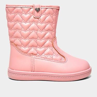 Imagem de Bota Infantil Molekinha Cano Médio Matelassê Menina-Feminino