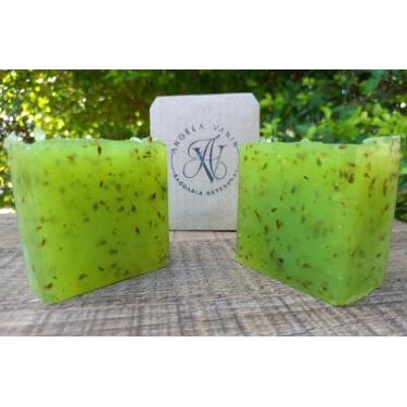 Imagem de KIT 2 SABONETES DE ERVA DOCE COM ÓLEO DE UVA E AMÊNDOAS E EXTRATO DE AMÊNDOAS E CAMOMILA