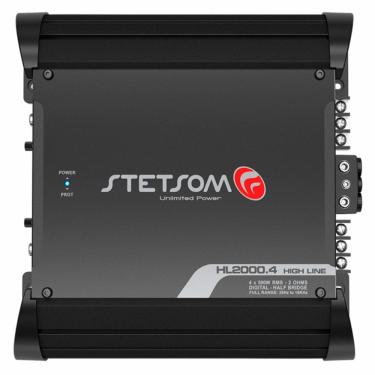 Imagem de Módulo Amplificador Digital Stetsom HL2000.4 Canais - 2000 Watts RMS - 2 Ohms