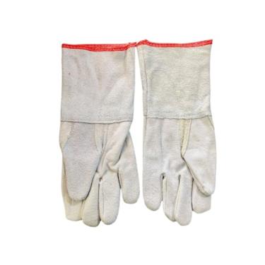 Imagem de Kit 5 Unidades - Luva De Raspa - Proteção Soldador