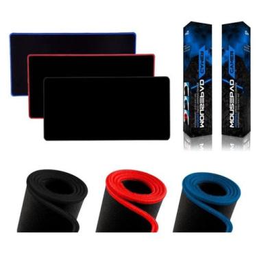 Imagem de Mousepad deskpad gamer speed extra grande borda costurada - Mbtech, VE