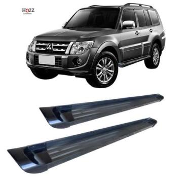 Imagem de Estribo Pajero Full Plataforma De Alumínio Preto 2008/2020 - HOZZ