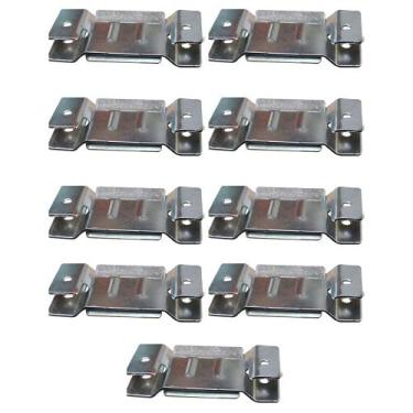 Imagem de 9 Pares de Conector de Encaixe para Móveis Sofá Cabeceira Painel Zinca