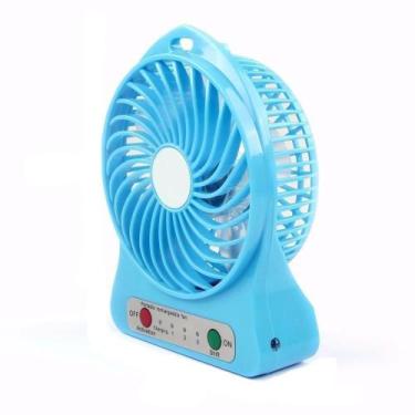 Imagem de Mini Ventilador Portátil 14Cm Bateria Recarregável Usb - Knup, Mini, L