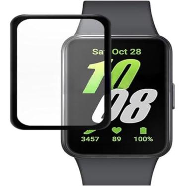 Imagem de Película Ceramica 9D Protetora Compatível Smartwatch Samsun.g Galaxy Fit 3