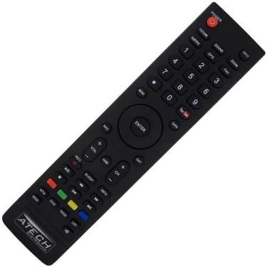 Imagem de Controle Remoto Tv Led Semp TCL Ct-6640 Com Youtube - Atech eletrônica