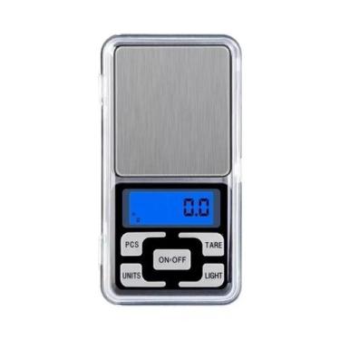 Imagem de Mini Balança Digital Com Bandeja 0,1g Até 500g Cor Prateado - Monac