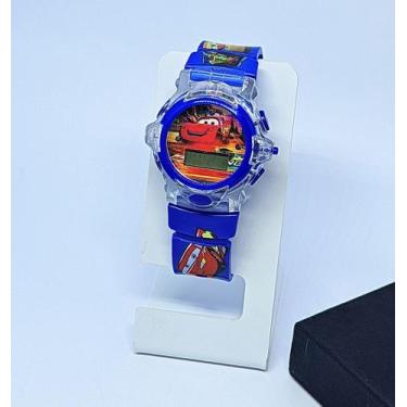 Imagem de Relógio Infantil Digital Pisca Luz Led Toca Musica para Crianças Perso