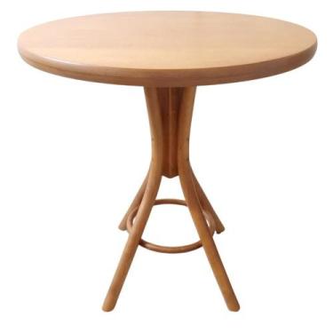 Imagem de Mesa Eva Selva Redonda 70 cm Restaurante Cafeteria Cozinha Sala de Jan