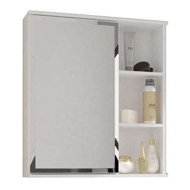 Imagem de Armario Aereo para Banheiro 56cm Treviso MGM Branco