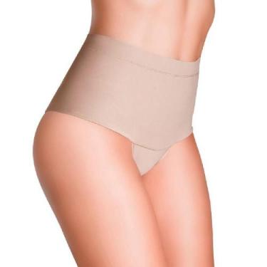 Imagem de Calça Cinta Modeladora Dilady 304223 Zero Barriga, M, Chocolate