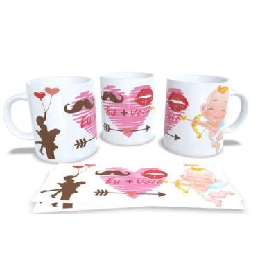 Imagem de Canecas Personalizadas Dia dos Namorados - Estampa Sublimada, Mod.157