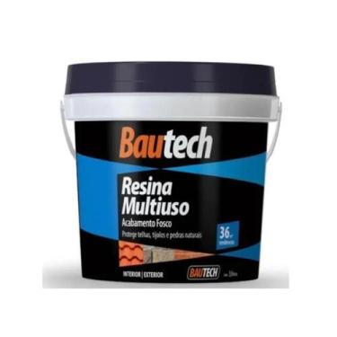 Imagem de Resina Acrilica Base Água Fosca Incolor 3,6lts Bautech Pedra