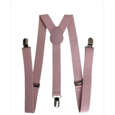 Imagem de Suspensórios Masculino E Feminino Largo 2,5cm - Várias Cores Ref:244 -
