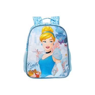 Imagem de Mochila Escolar De Costas Cinderela Disney Princess 13092