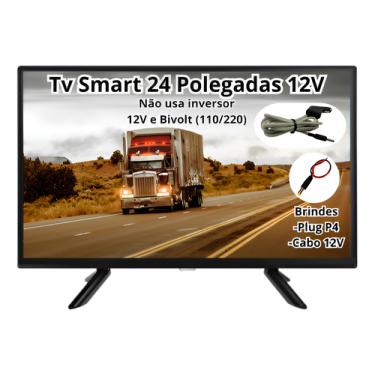 Imagem de Tv Smart 24 Philco Caminhão Carreta Carro Trailer 12v Nativa PTV24G50SN