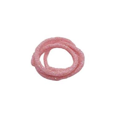Imagem de Tubo De Strass com Glitter para Tiaras - Comercial Apetrechos, Rosa bb