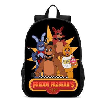 Imagem de Mochila Escolar Infanto Juvenil Jogos Fnaf  Novidades 0421 - Geek Skin