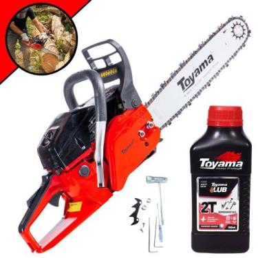 Imagem de Motosserra Toyama TCS53F-G2 À Gasolina 2T 49cc 2,8HP 13.500rpm Sabre 1