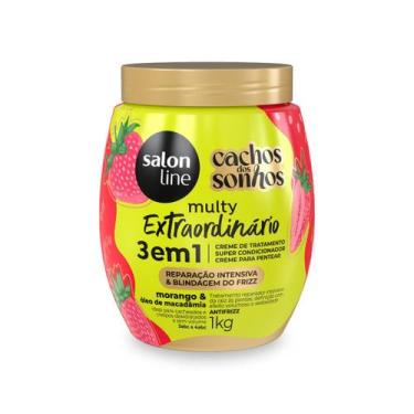 Imagem de Creme 3 em 1 Hidratação Antifrizz Definição Tratamento Finalização Cac