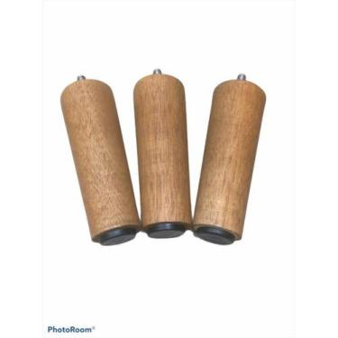 Imagem de Kit com 12 Pés para Cama Box - 12 cm - Loja Realizar