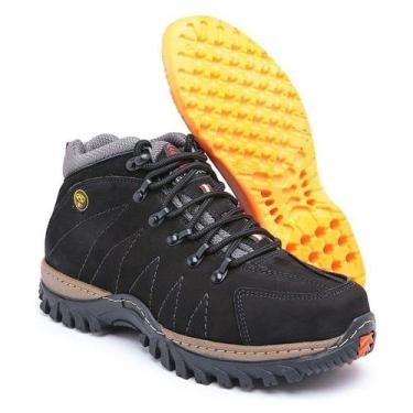 Imagem de Bota Adventure Masculina em Couro Preta 203 - D'Azzano, 40