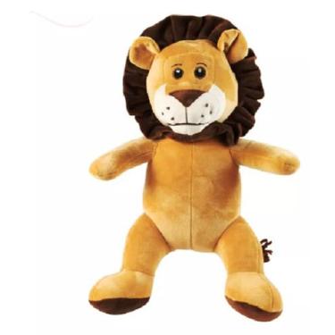 Imagem de Leão de Pelúcia 25 cm - antialérgico - Brinquedos e Pelúcias