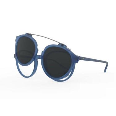 Imagem de Armação de grau hb switch 0492 matte ultramarine gray polarized