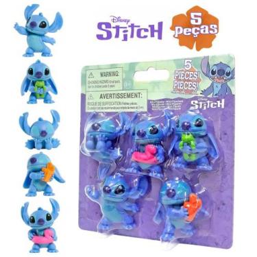 Imagem de Stitch 5 mini figuras 5cm sunny, UN