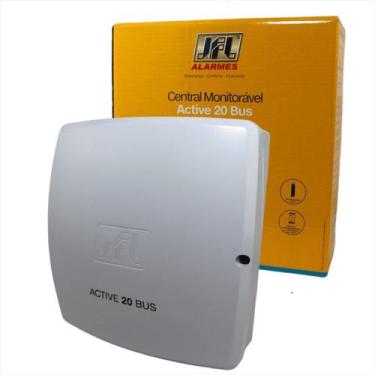 Imagem de Central de alarme active 20 bus monitorada 32 zonas sem fio  - JFL