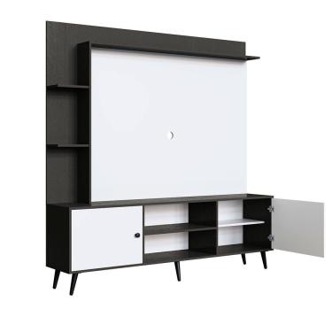 Imagem de Rack com Painel para TV Retrô 2040 Até 50 Polegadas Quiditá